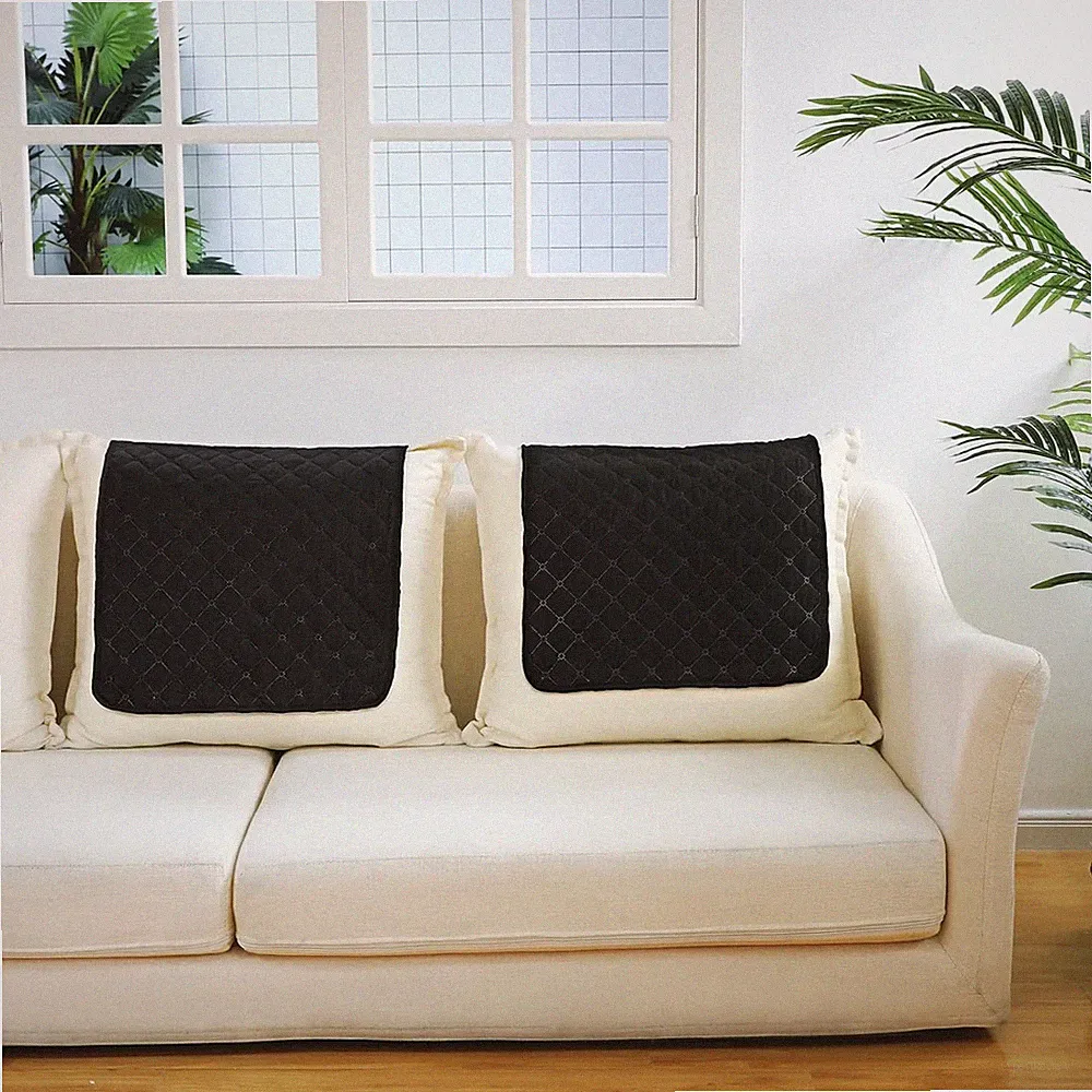 2 Pcs Headrest Cover for Recliner Chair Sofa Headrest Cover Head Protector Furni