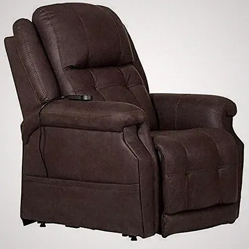 Catnapper Haywood Power Headrest Power Lift Lay Flat Recliner w/Heat &...