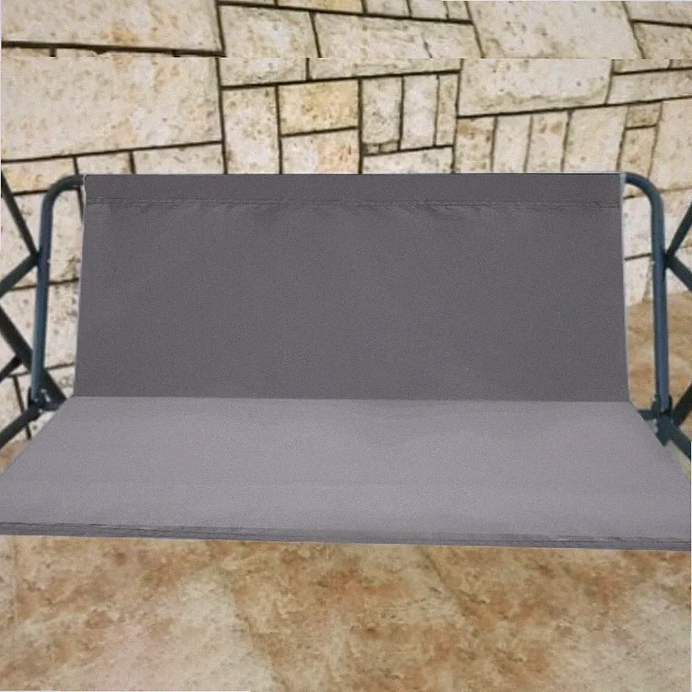 Light Gray 2-3 Seat Swing Seat Bench Cover Replacement Outdoor Patio Hammock
